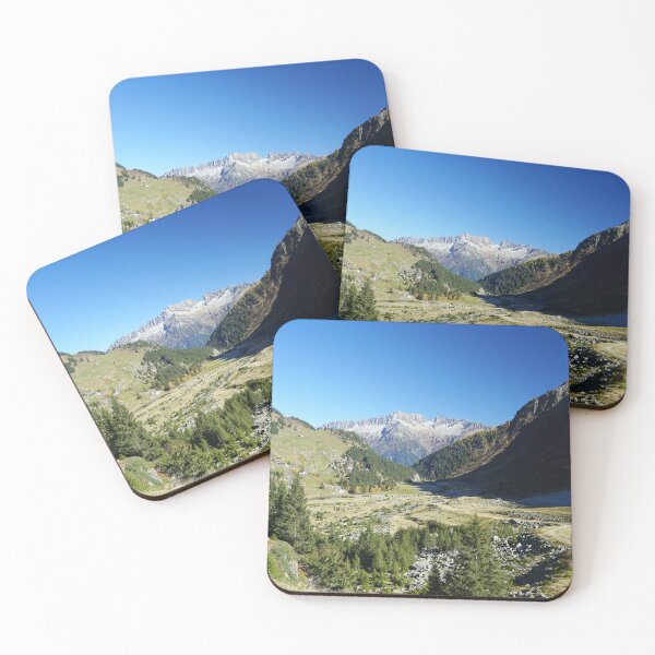 Item preview, Mountain valley in the Alps designed and sold by nikawanders.