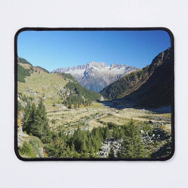 Item preview, Mountain valley in the Alps designed and sold by nikawanders.