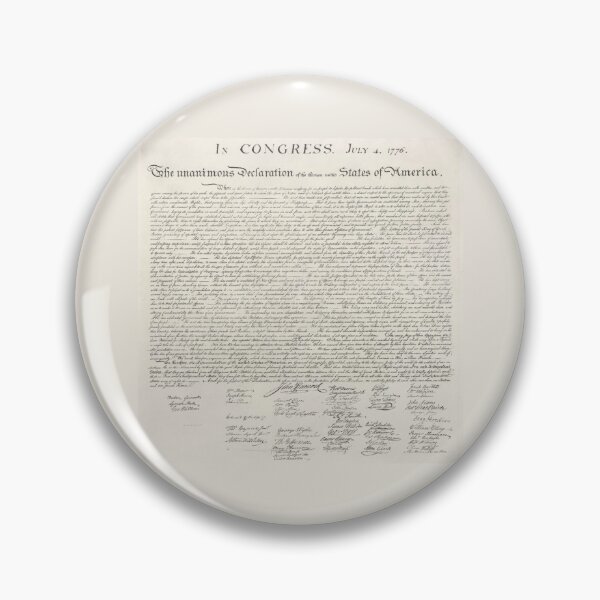 Item preview, The Unanimous Declaration - United States Declaration of Independence, July 4th, 1776 designed and sold by GTCreations1.