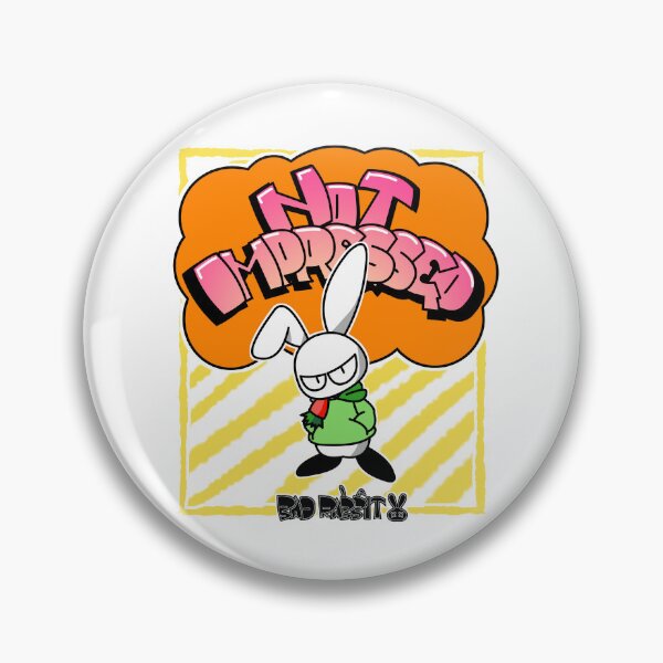Item preview, BAD RABBIT SERIES – Deadpan Bunny Attitude Tees designed and sold by collectionA.