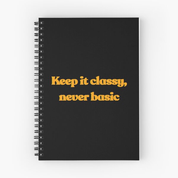 Item preview, Keep It Classy, Never Basic Vintage Typography Retro T Shirt Colorful Yellow Classic Old School designed and sold by Vintage City.