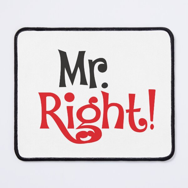 Item preview, Mr. Right! & Mrs. Always Right! Couple designed and sold by ARTIENCE.