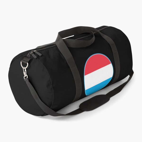 Item preview, Luxembourg Flag Round Design designed and sold by NTGUILTY.