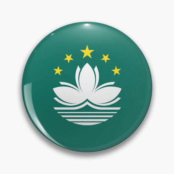 Item preview, Macau Flag Round Design designed and sold by NTGUILTY.