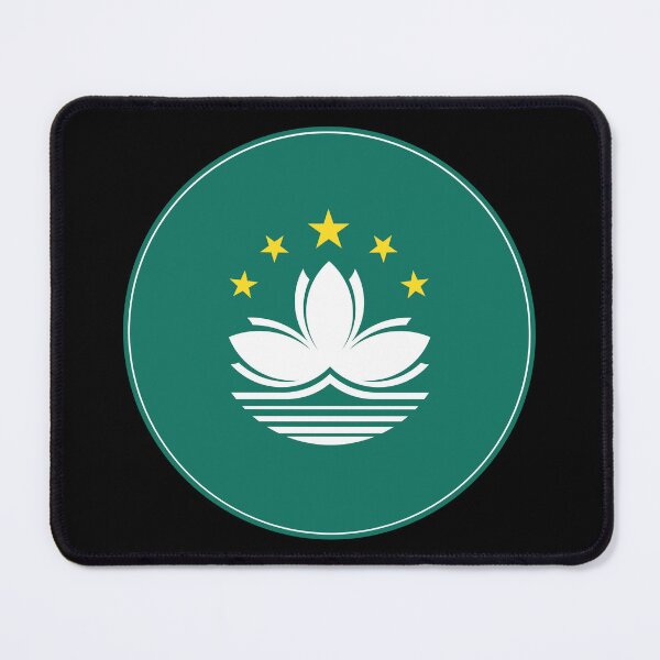 Item preview, Macau Flag Round Design designed and sold by NTGUILTY.
