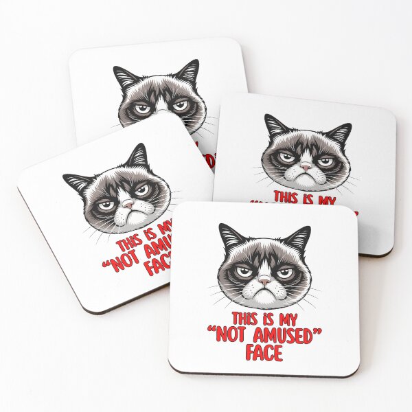 Item preview, Grumpy Cat Not Amused designed and sold by DigitalDream11.