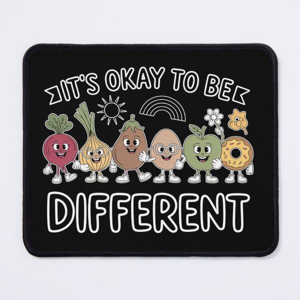 Item preview, It'S Ok To Be Different Apple Teacher Autism Awareness designed and sold by JonGogue.