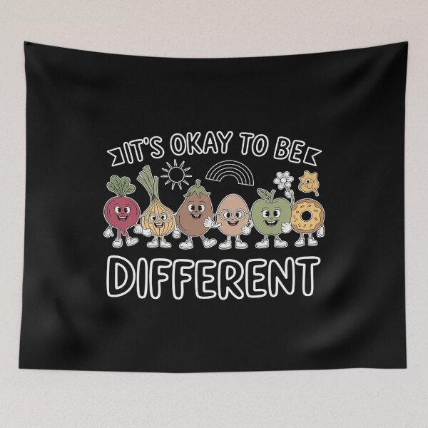 Item preview, It'S Ok To Be Different Apple Teacher Autism Awareness designed and sold by JonGogue.