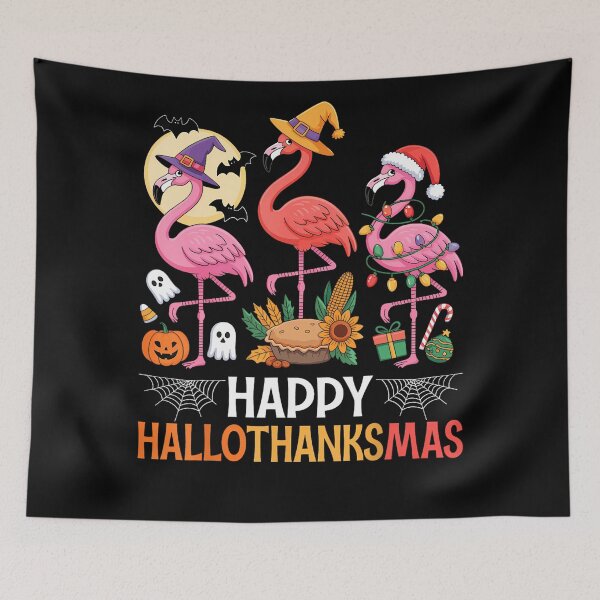 Item preview, Tree Hallothanksmas 2025 Happy Vintage Christmas Merry designed and sold by JamieFmorriSS.