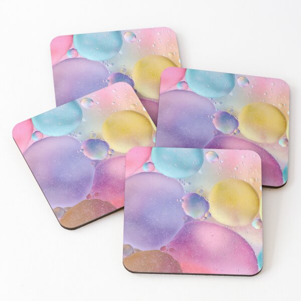 Item preview, Vibrant bubbles in liquid art designed and sold by anytka.
