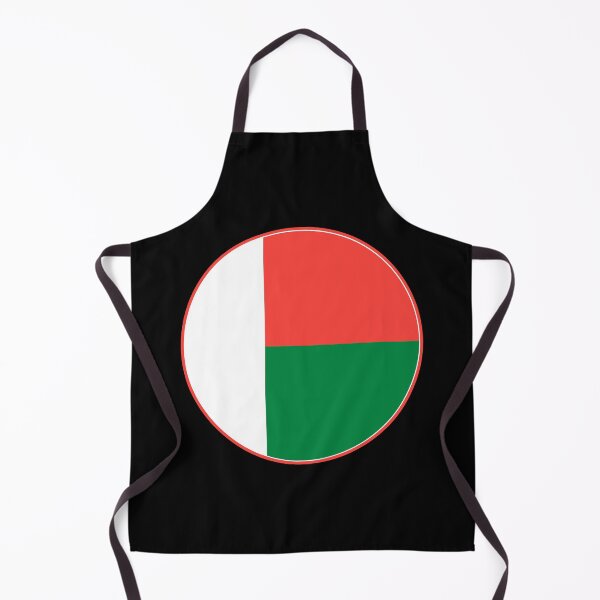 Item preview, Madagascar Flag Round Design designed and sold by NTGUILTY.