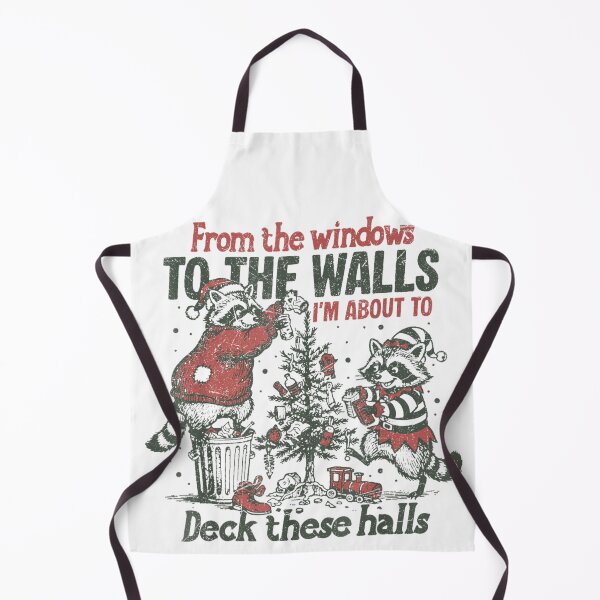 Item preview, Funny Raccoons Deck the Halls Christmas Song Parody T-shirt designed and sold by RannaHile.
