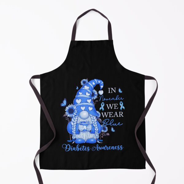 Item preview, Bow Month Support Quote Blue Vintage Style November designed and sold by Williammarger.