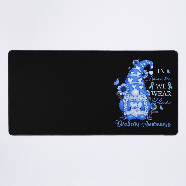Item preview, Bow Month Support Quote Blue Vintage Style November designed and sold by Williammarger.