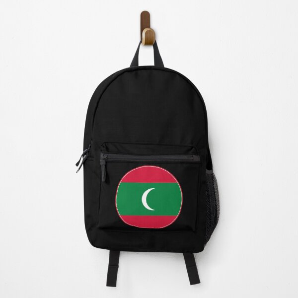 Item preview, Maldives Flag Round Design designed and sold by NTGUILTY.
