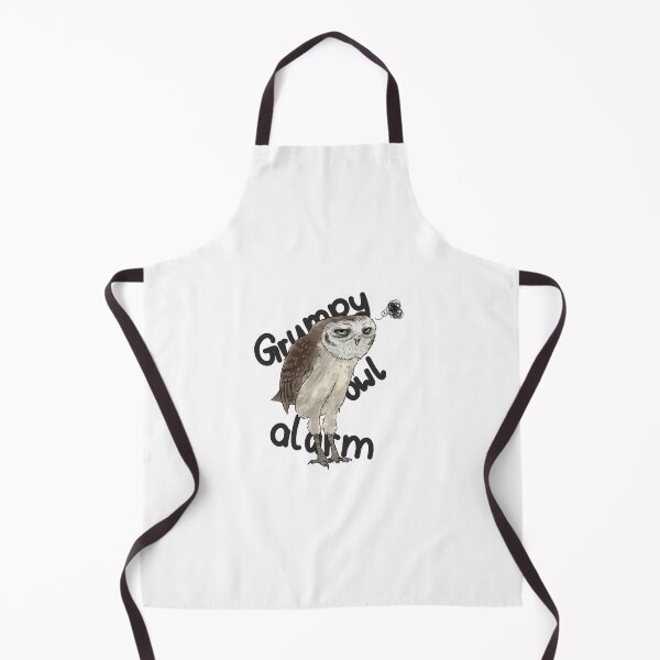 Item preview, Grumpy Owl Alarm | Funny Owl Design designed and sold by Sumpfmaus.