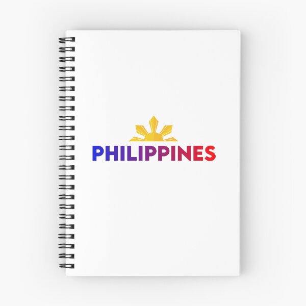 Item preview, Philippines Text Design – Modern Filipino Pride with Sun Emblem designed and sold by Aesthetic Atlas.