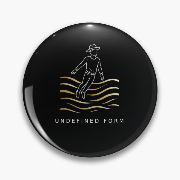 Item preview, WAVES FLOW - BLACK BIG PRINT designed and sold by UndefinedForm.