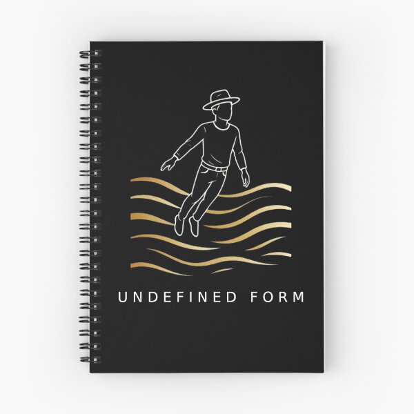 Item preview, WAVES FLOW - BLACK BIG PRINT designed and sold by UndefinedForm.