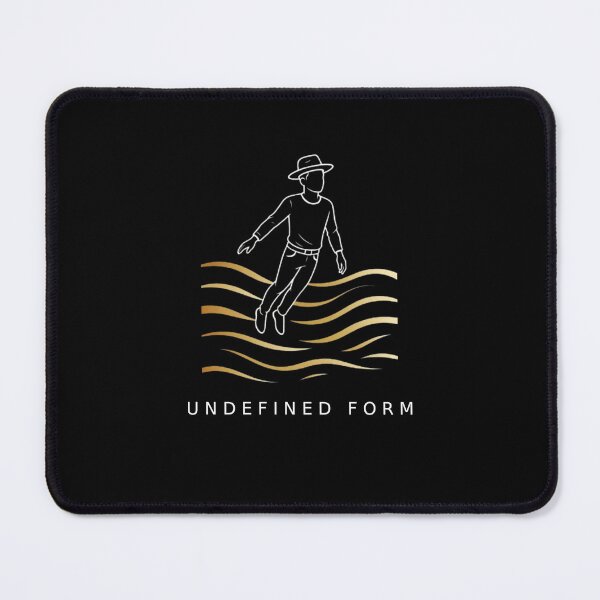 Item preview, WAVES FLOW - BLACK BIG PRINT designed and sold by UndefinedForm.