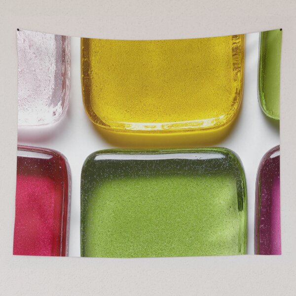 Item preview, Vibrant glass dishes on display designed and sold by anytka.