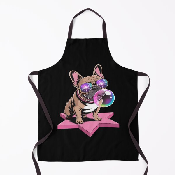 Item preview, Funny French Bulldog Rockstar Bubblegum Frenchie Dog designed and sold by PeteHomenick.