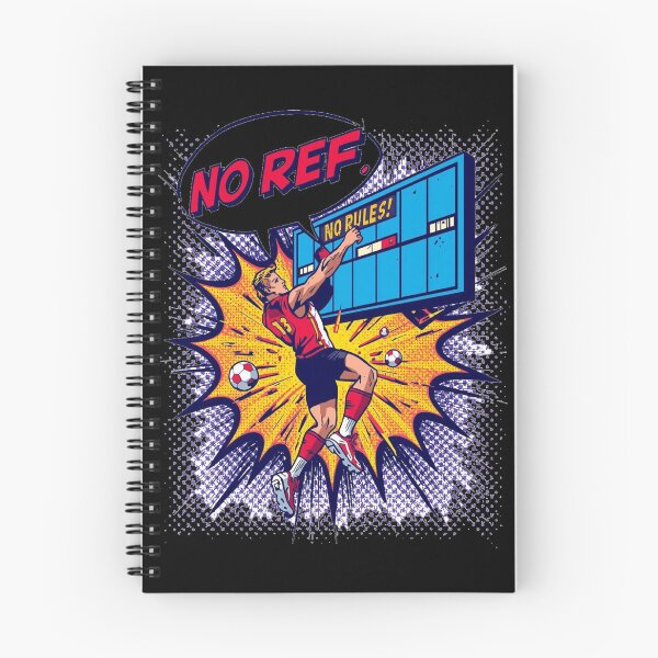 Item preview, No Ref No Rules - Comic Book Soccer designed and sold by ConfuseLab Shop.