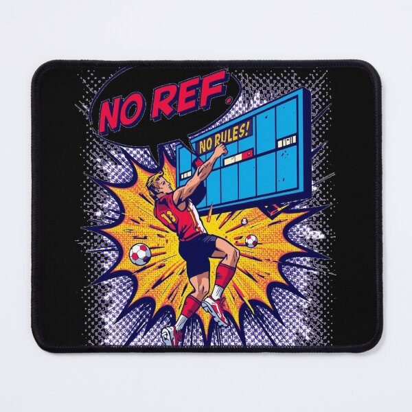 Item preview, No Ref No Rules - Comic Book Soccer designed and sold by ConfuseLab Alt.