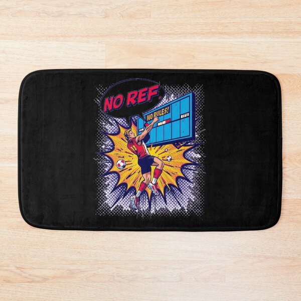 Item preview, No Ref No Rules - Comic Book Soccer designed and sold by ConfuseLab Shop.