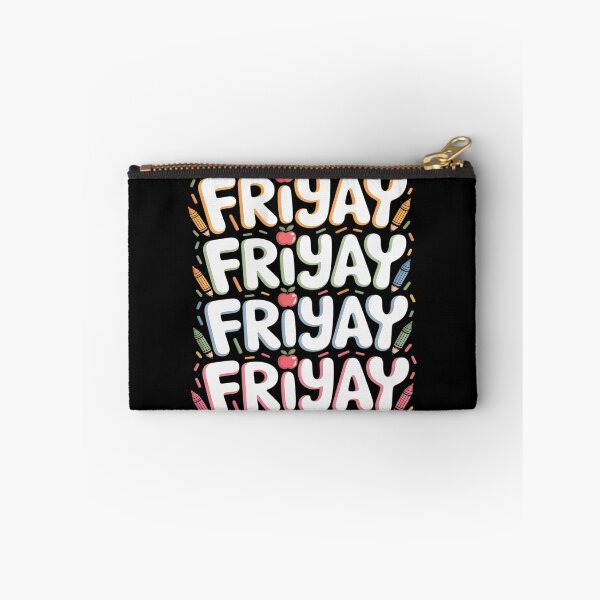 Item preview, Funny Fri-Yay Happy Friday Teacher Weekend Back To School designed and sold by PeteHomenick.