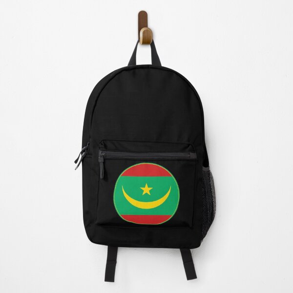 Item preview, Mauritania Flag Round Design designed and sold by NTGUILTY.