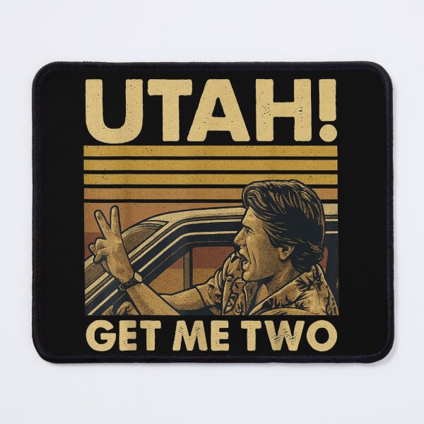 Item preview, Classic Movie Quote Utah Get Me Two Vintage T-shirt Graphic designed and sold by Aladino Tamayo.