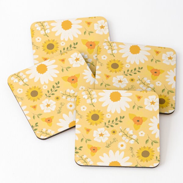 Item preview, Yellow Daisy Floral Seamless Pattern designed and sold by Colorville.