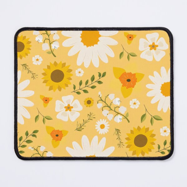 Item preview, Yellow Daisy Floral Seamless Pattern designed and sold by Colorville.