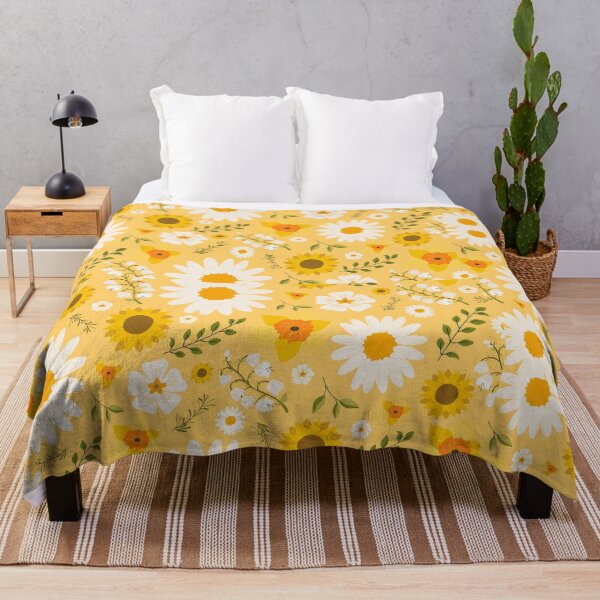 Item preview, Yellow Daisy Floral Seamless Pattern designed and sold by Colorville.