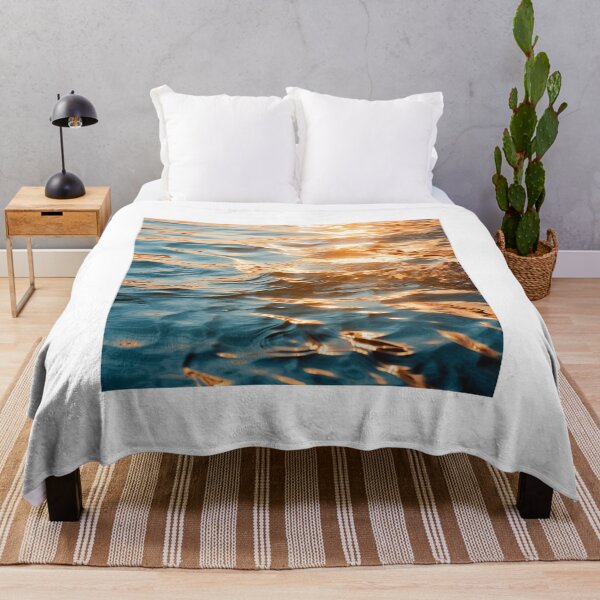 Item preview, Vast, Clear Turquoise Ocean with Sunlight Reflections Under a Bright Blue Sky and Fluffy White Clouds designed and sold by Epsydon Designers.