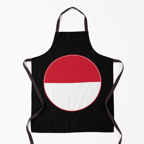 Artikelvorschau, Rundes Design der Monaco-Flagge entworfen und verkauft von NTGUILTY.