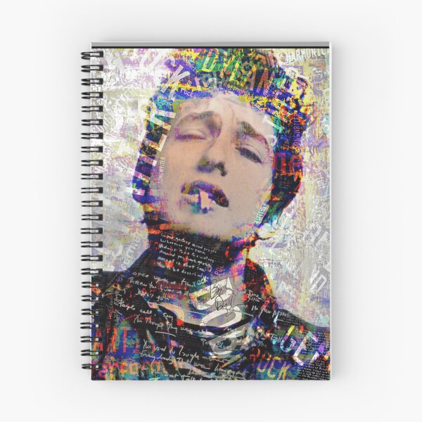 Item preview, Bob Dylan The Wordsmith Colorful Mosaic Poster For Artistic Collectors designed and sold by TracyLilly.