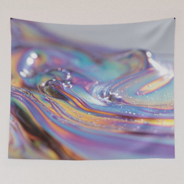 Item preview, Lively liquid on a surface designed and sold by anytka.