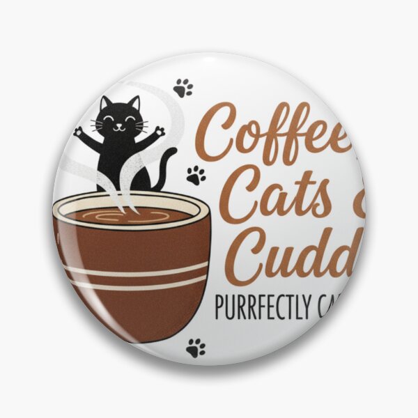 Artikelvorschau, Kaffeekatzen & Kuscheln | Perfekt koffeinhaltiger Katzenfreund entworfen und verkauft von Haven-Sticker.