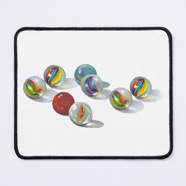 Item preview, Group of Eight MARBLES, Shiny Glass, Nostalgia designed and sold by JoyfulWhimsy.