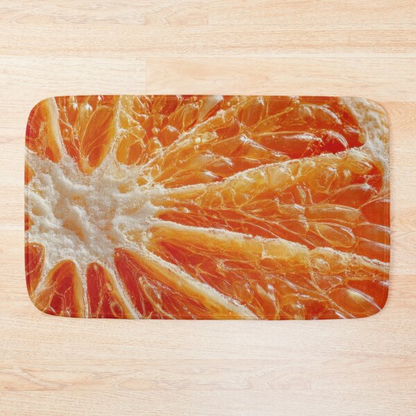 Item preview, Vibrant orange slice texture designed and sold by anytka.