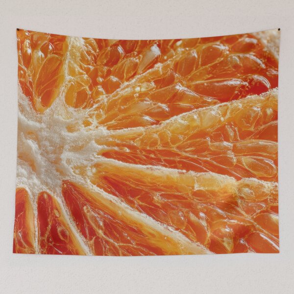Item preview, Vibrant orange slice texture designed and sold by anytka.