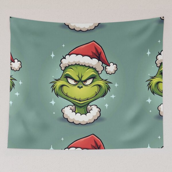 Item preview, Resting Grumpy Green Face | Sarcastic Holiday Mood designed and sold by Katedesignz.