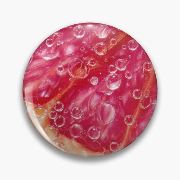Item preview, Bubbly pink grapefruit slices designed and sold by anytka.