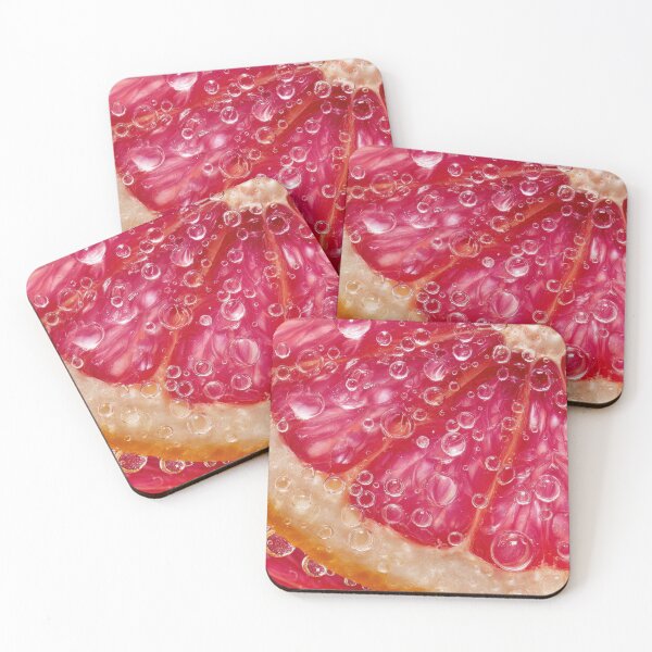 Item preview, Bubbly pink grapefruit slices designed and sold by anytka.