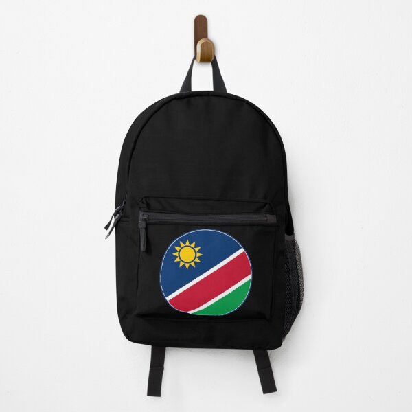 Item preview, Namibia Flag Round Design designed and sold by NTGUILTY.