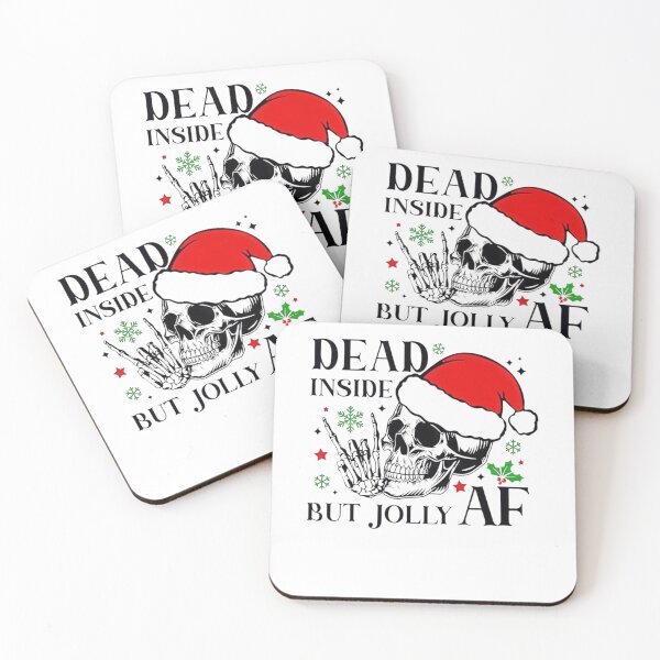Item preview, Vintage Christmas Jolly Af Inside Classic But Retro Dead Essential designed and sold by SmithWSTaRR.
