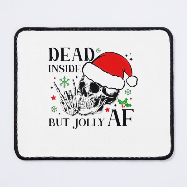 Item preview, Vintage Christmas Jolly Af Inside Classic But Retro Dead Essential designed and sold by SmithWSTaRR.