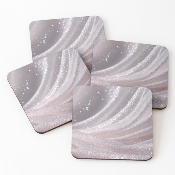 Item preview, Soft pink fabric with glittery shine designed and sold by anytka.